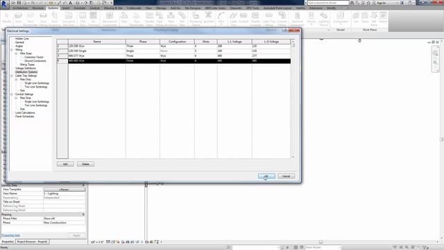 Line to Ground Voltage Problem when Circuting in Revit смотреть онлайн
