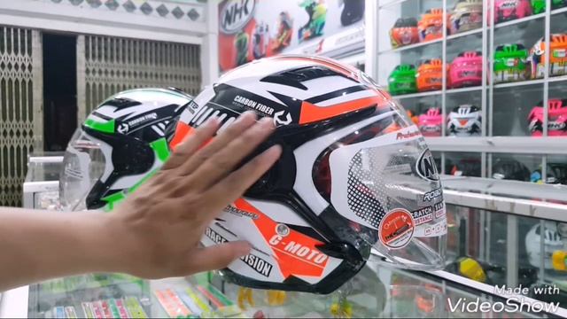 HELM NHK GLADIATOR G-MOTO sayang sudah DISCONTINUE jadi udah LANGKA NIH! смотреть онлайн