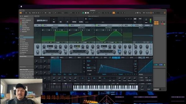 Interesting Melodic Pluck sound in Serum 2