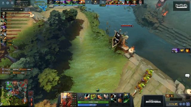 Mineski против Team Empire Вторая карта Group B SL i-League Invitational S4