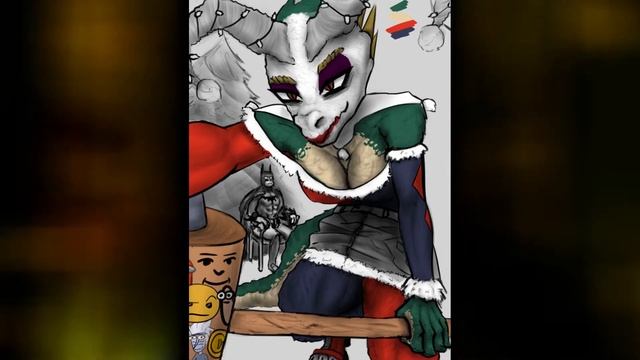 спидпейнт "кобольда" харли квинн и бэтмена + мысли о этом смотреть онлайн