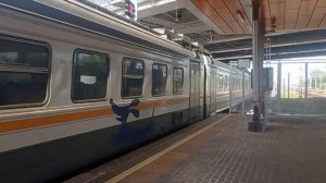 Электропоезд ЭД4М-0482 «РЭКС» «Фирменный-Экспресс» №7172 «Москва(Курский-Вокзал)-Крутое».
