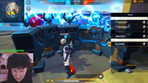 DAMIR YT ПРОТИВ 4 ИГРОКОВ ЧЕРНОТЫ ФРИ ФАЕР/ ЕМУ ЗАБАНИЛИ АКК?