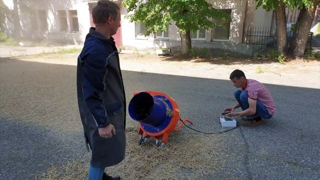 Измельчение сена 4 кВт №10 смотреть онлайн