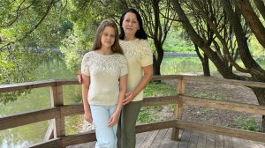 Мастер-класс по ажурной круглой кокетке Часть 1 
1 - 11 ряды