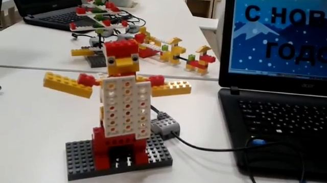 С Новым годом! Студия робототехники. ДИК "Аяша". Барнаул смотреть онлайн