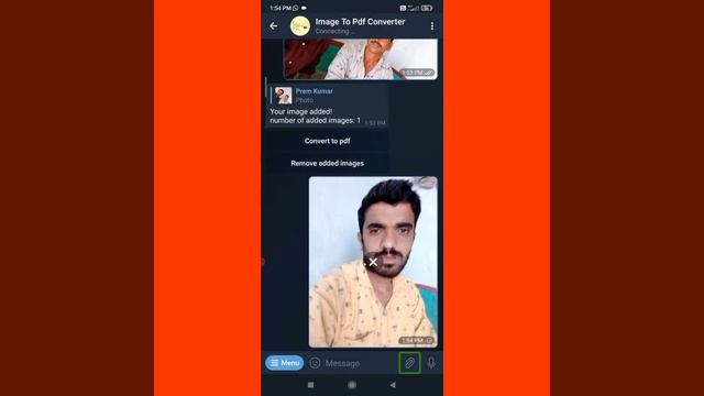 #premkumartechvision# how to convert image to pdf in telegram смотреть онлайн
