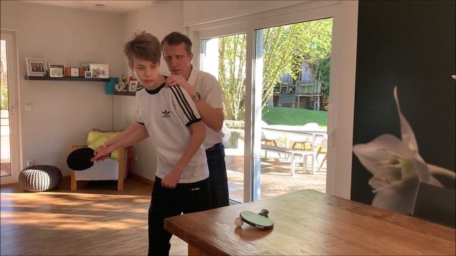 #tischtenniszuhause mit Weltmeister und Bundestrainer JÖRG ROSSKOPF 2. Video смотреть онлайн