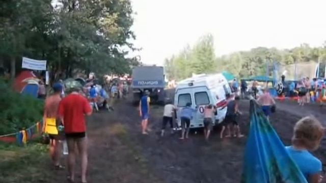 Дороги после дождя на Фестивале им Валерия Грушина 2012