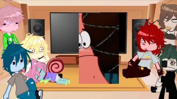 реакция губки боба на тт часть 1?