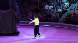 Владимир Дерябкин, клоун, Россия - реприза Барабаны