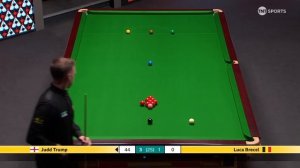 110 break for Judd Trump vs Luca Brecel  | 2025 Halo World Championship Highlights