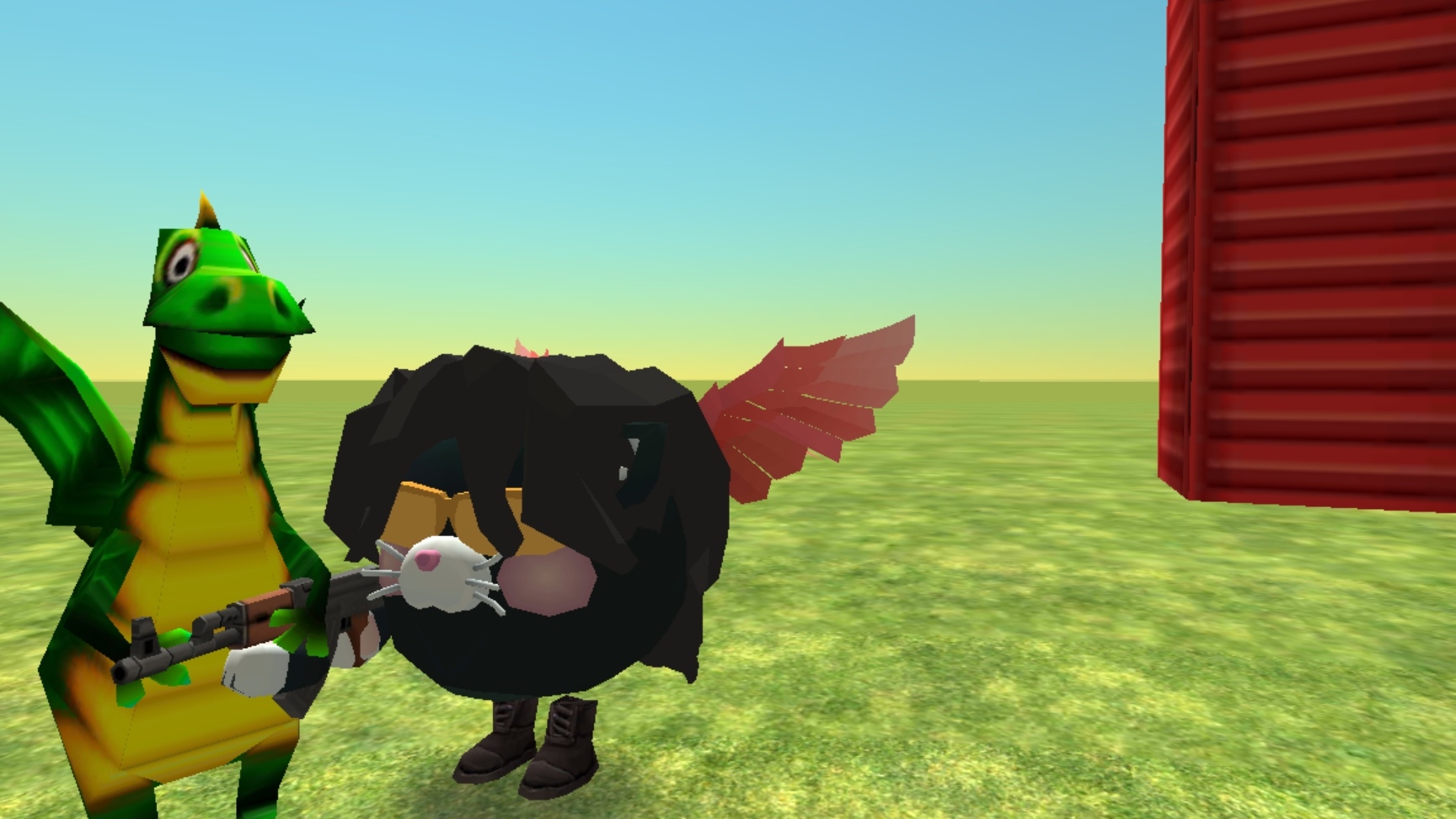 Война динозавров и чикенов. 1 серия 1 сезон