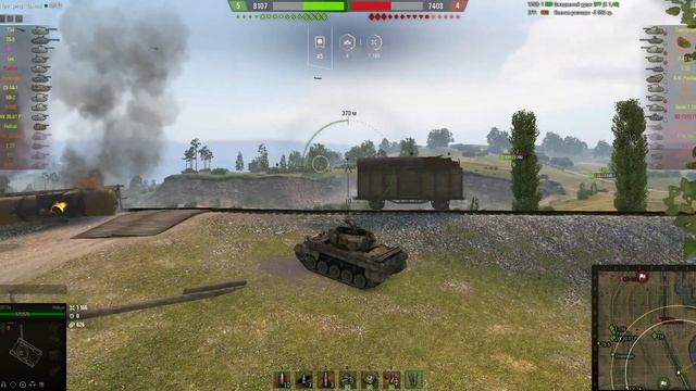 M18 Hellcat на карте «Прохоровка» 🌟 2000 урона, 2000 свет 🌟 Мастер на М18 Хеллкат