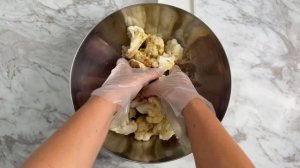 Мини стейки из цветной капусты.