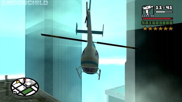 6 Star Wanted Level - GTA San Andreas - Whirly Bird Waypoint - Race Tournament смотреть онлайн