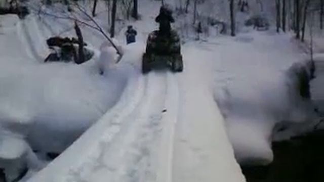 Речка Волочаевка {дорога на оз.РИЦА} смотреть онлайн
