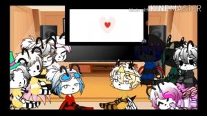 [🐝]Реакция персонажей из minusculetale на meme[🕷]//Gacha Club