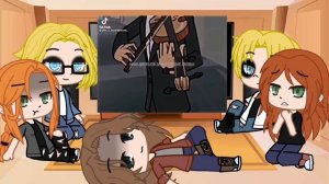 Персонажи Метал Фемели реагируют на детство Себастьяна/Глема [ gacha life]