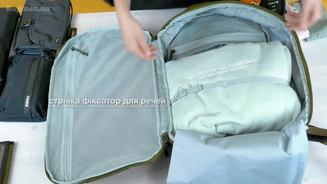 Огляд міського рюкзака Thule Aion Travel Backpack 40L смотреть онлайн