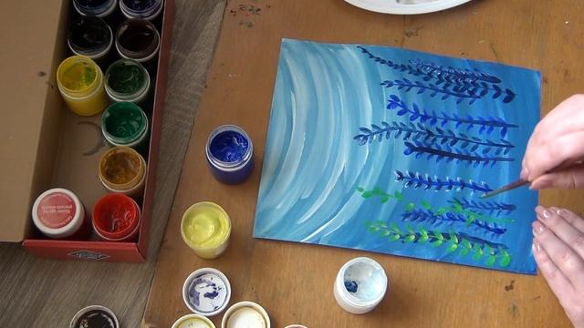 Рисуем черепашек с малышами. Рисуваме костенурки с най-малките. смотреть онлайн