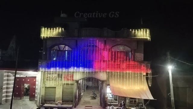 Pixel led light Building Decoration || 50×40 Pixel led thoran home decoration//Creative GS смотреть онлайн