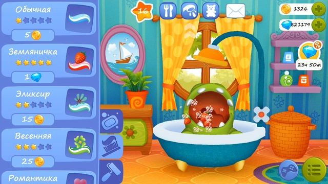 АМ НЯМ НОВЫЕ СЕРИИ #10– МУЛЬТИК My Om Nom мой виртуальный питомец игра мультик #Мобильные игры смотреть онлайн
