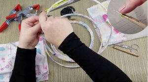 Вышивка люневильским крючком для начинающих - инструменты и базовое движение.