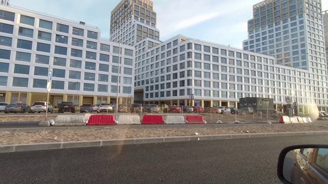 Васильевский остров . Намывной район мы в шоке от него .