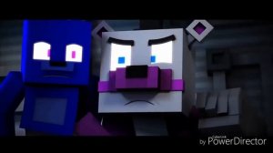 фнаф  5  в майнкрафте  песня 2 част   систор лакишонс