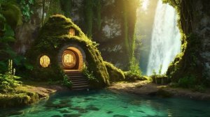 Убежище феи - Волшебная, эфирная музыка с звуками воды и птиц