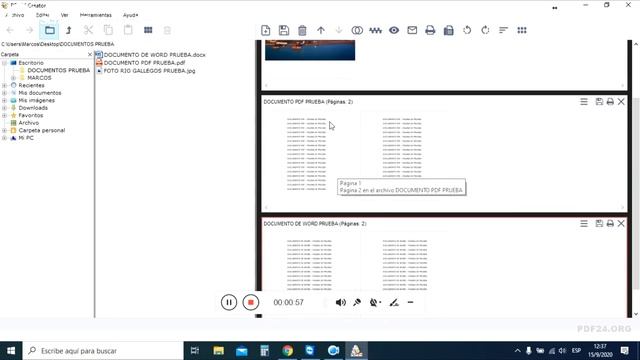 Tutorial PDF24 Agrupar Y Convertir Pdf