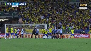 Футбол  Бразилия Аргентина  11 2023 полный матч