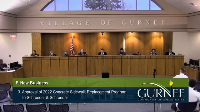 Monday, April 4, 2022 Village of Gurnee Regular Board Meeting смотреть онлайн