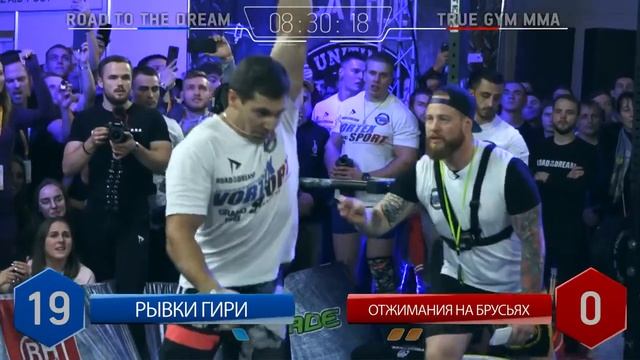VORTEX/SNPRO АЛЕКСЕЙ ШРЕДДЕР VS ДМИТРИЙ КУЗНЕЦОВ(TRUE GYM VS ROAD TO THE DREAM) смотреть онлайн