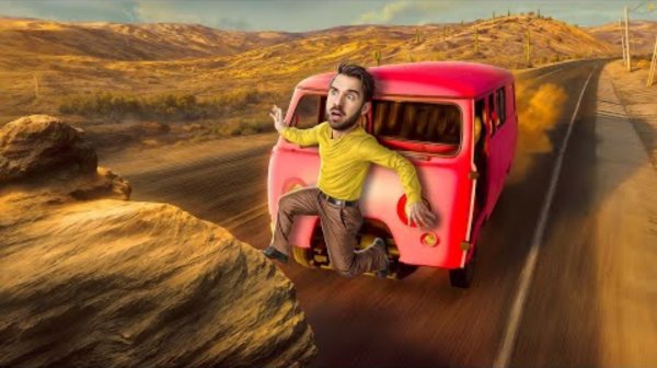 ВЕСЁЛАЯ ПОЕЗДКА НА ФУРГОНЧИКЕ в Drive Beyond Horizons