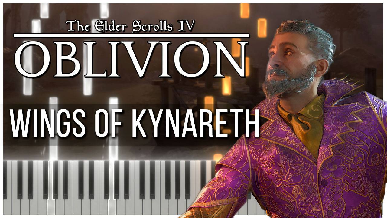 Wings of Kynareth (The Elder Scrolls IV: Oblivion) 【 КАВЕР НА ПИАНИНО 】 смотреть онлайн