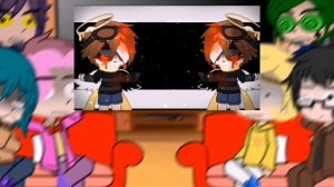 Канон 13 карт реакция на Afton family//Chris afton and elizabeth afton //Fnaf//