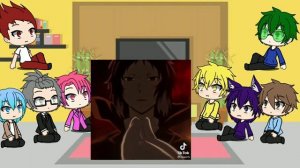 Реакция 13 карт на аниме(BSD)