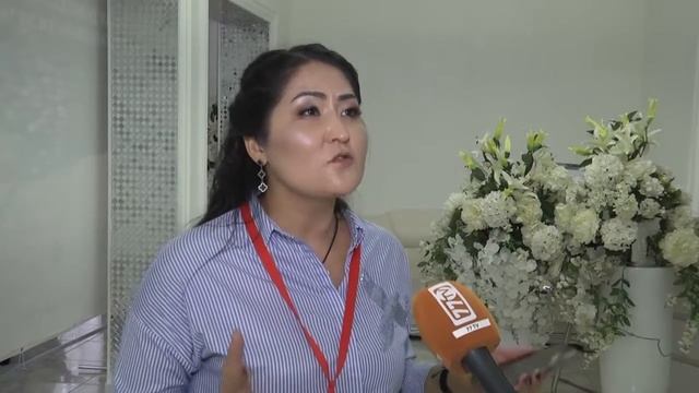 Интервью Амины Кайназаровой для 77тв на тренинге Саидмурода Давлатова в г. Тараз смотреть онлайн