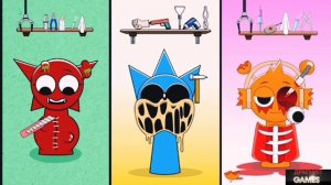 приводим СПРУНКИ в порядок! СПРУНКАМ нужна помощь! Sprunki incredibox!