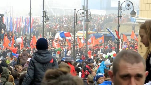 2013-05-09 Парад во Владивостоке смотреть онлайн