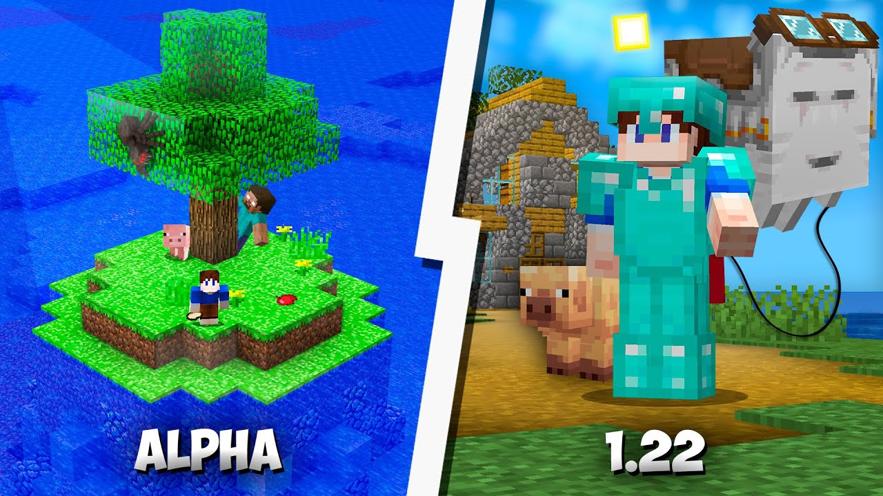 📹 Выжил на ОСТРОВЕ ОБНОВЛЕНИЙ в Майнкрафт! смотреть онлайн