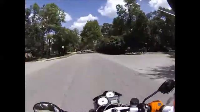 BMW K1200R ride through Houston смотреть онлайн