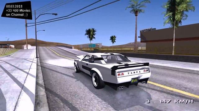 GTA V Declasse Tampa Evo Grand Theft Auto San Andreas GTA SA MOD _REVIEW смотреть онлайн