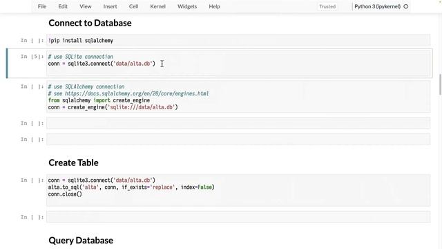 089. Using SqlAlchemy to Connect to a SQLite Database смотреть онлайн
