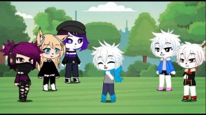 Моя команда + песенный батл мы против сансов. (Gacha Club)