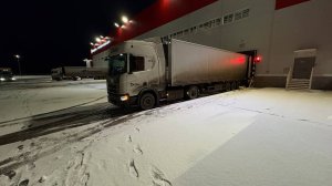 Первый самостоятельный рейс после стажировки в #delko. Первые ремонты и проблемы на парковках.