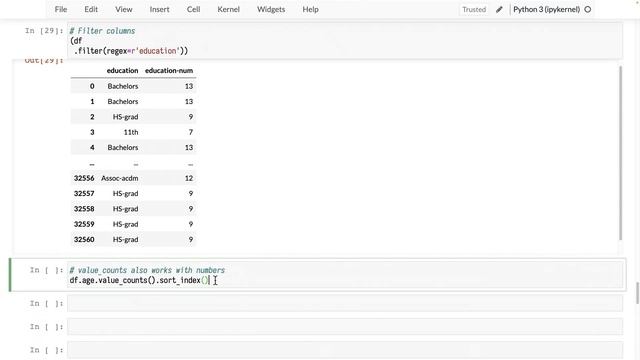 018. Quantifying Strings with filter and value_counts смотреть онлайн