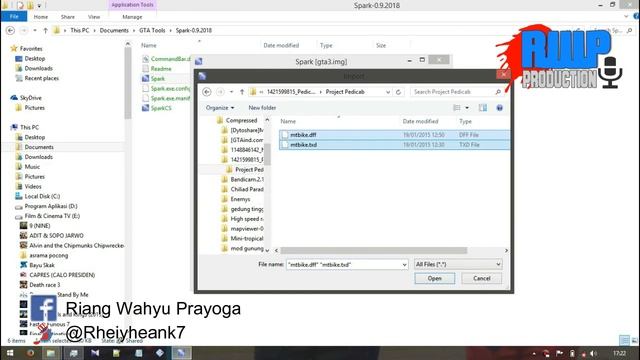 Tutorial Memasukkan File TXD Dan DFF GTA SA,IV,V